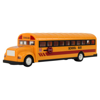 Żółty Autobus Szkolny Zdalnie Sterowany R/C Otwierane Drzwi