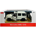 Samochód Terenowy Mercedes G63 Rastar Zdalnie Sterowany R/C Biały 1:14