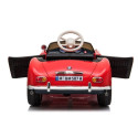 Auto na Akumulator BMW Retro Dla Dzieci Pilot LED MP3 Czerwone Lakierowane