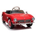 Auto na Akumulator BMW Retro Dla Dzieci Pilot LED MP3 Czerwone Lakierowane