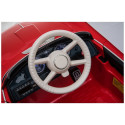 Auto na Akumulator BMW Retro Dla Dzieci Pilot LED MP3 Czerwone Lakierowane