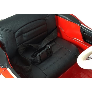 Auto na Akumulator BMW Retro Dla Dzieci Pilot LED MP3 Czerwone Lakierowane