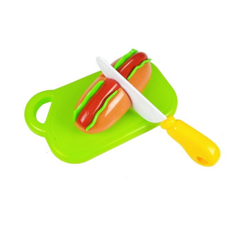Zestaw Do Krojenia Hot Dog Ryba na Rzepy w Skrzyni