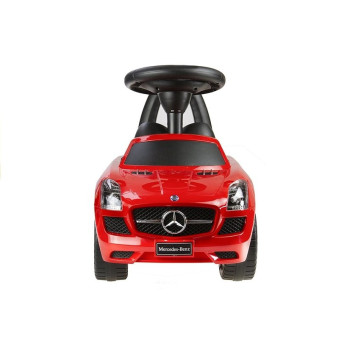 Jeździk Mercedes SLS AMG Pchacz Dla Dziecka Oparcie Schowek Czerwony