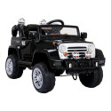 Auto na Akumulator Jeep JJ245 Dla Dzieci Światła LED MP3 Pilot Czarny