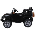 Auto na Akumulator Jeep JJ245 Dla Dzieci Światła LED MP3 Pilot Czarny