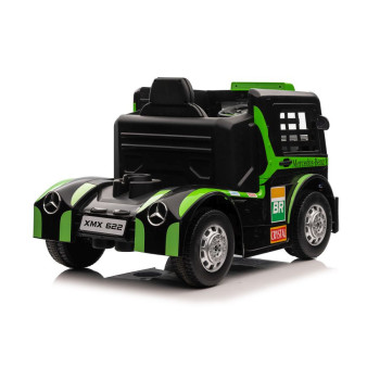 Auto Na Akumulator Ciężarówka Mercedes XMX622 Światła LED Pilot Zielony