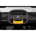Auto Na Akumulator Ciężarówka Mercedes + Naczepa XMX622B Żółty LCD