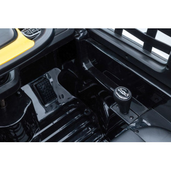 Auto Na Akumulator Ciężarówka Mercedes + Naczepa XMX622B Żółty LCD