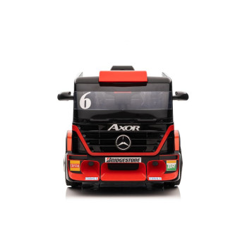 Auto Na Akumulator Mercedes + Naczepa XMX622B Światła LED Czerwony LCD