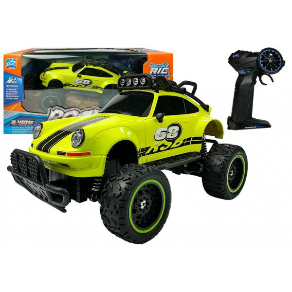 Auto Zdalnie Sterowane R/C Beetle Zielone 6.5 km/h 2.4G