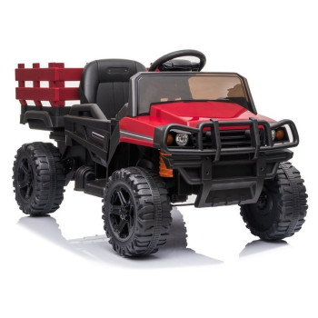 Auto na akumulator BDM0926 Dla Dzieci Światła LED MP3 Pilot Czerwony