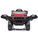 Auto na akumulator BDM0926 Dla Dzieci Światła LED MP3 Pilot Czerwony