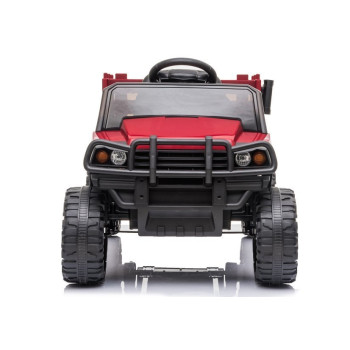 Auto na akumulator BDM0926 Dla Dzieci Światła LED MP3 Pilot Czerwony