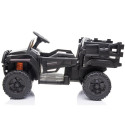 Auto na akumulator BDM0926 Dla Dzieci Światła LED MP3 Pilot Czarne