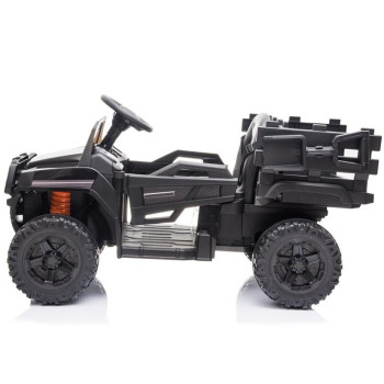 Auto na akumulator BDM0926 Dla Dzieci Światła LED MP3 Pilot Czarne