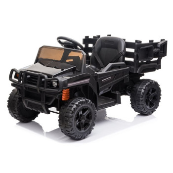 Auto na akumulator BDM0926 Dla Dzieci Światła LED MP3 Pilot Czarne
