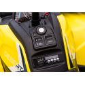 Quad na Akumulator XMX607 Dla Dzieci Światła LED MP3 Żółty
