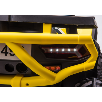 Quad na Akumulator XMX607 Dla Dzieci Światła LED MP3 Żółty