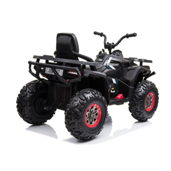 Quad na Akumulator XMX607 Dla Dzieci Światła LED MP3 Czarny