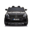 Auto na Akumulator Mercedes GLC 63S Dwuosobowy LED MP4 Czarny Lakierowany