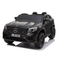 Auto na Akumulator Mercedes GLC 63S Dwuosobowy LED MP4 Czarny Lakierowany