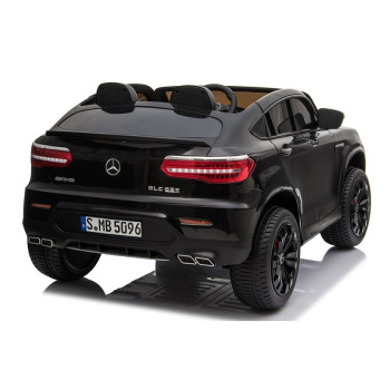 Auto na Akumulator Mercedes GLC 63S Dwuosobowy LED MP4 Czarny Lakierowany