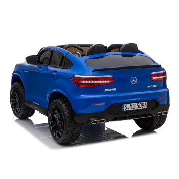 Auto na Akumulator Mercedes GLC 63S Dwuosobowy LED MP3 Niebieski Lakierowany