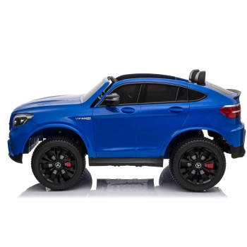 Auto na Akumulator Mercedes GLC 63S Dwuosobowy LED MP3 Niebieski Lakierowany