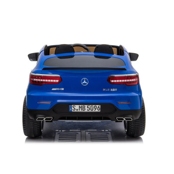 Auto na Akumulator Mercedes GLC 63S Dwuosobowy LED MP3 Niebieski Lakierowany
