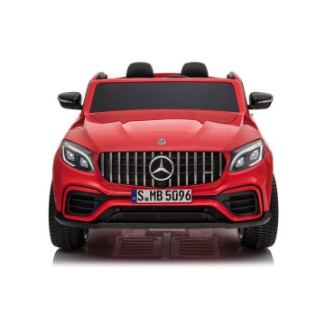 Auto na Akumulator Mercedes GLC 63S Dwuosobowy LED MP3 Czerowny Lakierowany