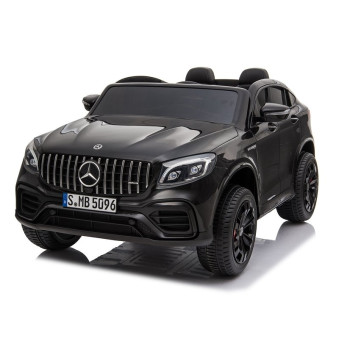 Auto na Akumulator Mercedes GLC 63S Dwuosobowy LED MP4 Czarny Lakierowany