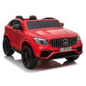 Auto na Akumulator Mercedes GLC 63S Dwuosobowy LED MP3 Czerowny Lakierowany