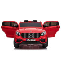 Auto na Akumulator Mercedes GLC 63S Dwuosobowy LED MP3 Czerowny Lakierowany