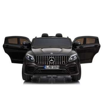 Auto na Akumulator Mercedes GLC 63S Dwuosobowy LED MP4 Czarny Lakierowany