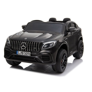 Auto na Akumulator Mercedes GLC 63S Dwuosobowy LED MP3 Czarny Lakierowany