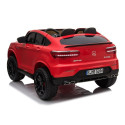 Auto na Akumulator Mercedes GLC 63S Dwuosobowy Światła LED MP3 Czerwony
