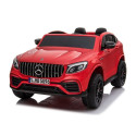 Auto na Akumulator Mercedes GLC 63S Dwuosobowy Światła LED MP3 Czerwony