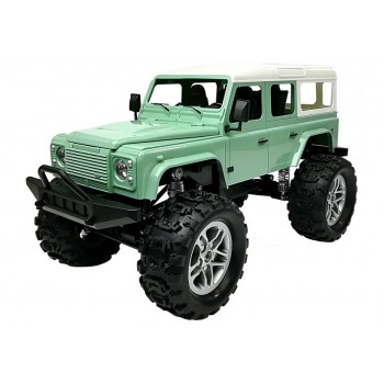 Auto Zdalnie Sterowane Jeep R/C Zielony 7.5 km/h 1:14 2.4G