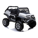 Auto na Akumulator Mercedes Unimog 4x4 Dla Dzieci Światła LED MP3 Biały