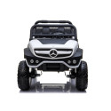 Auto na Akumulator Mercedes Unimog 4x4 Dla Dzieci Światła LED MP3 Biały