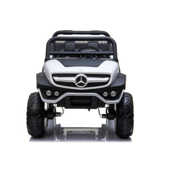 Auto na Akumulator Mercedes Unimog 4x4 Dla Dzieci Światła LED MP3 Biały