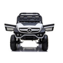 Auto na Akumulator Mercedes Unimog 4x4 Dla Dzieci Światła LED MP3 Biały