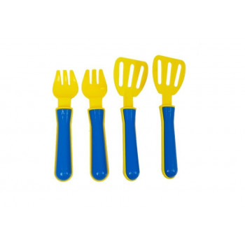 Zestaw Naczyń Plastikowych Mały Kucharz Garnki