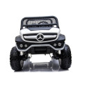Auto na Akumulator Mercedes Unimog 4x4 Dla Dzieci Światła LED MP3 Biały