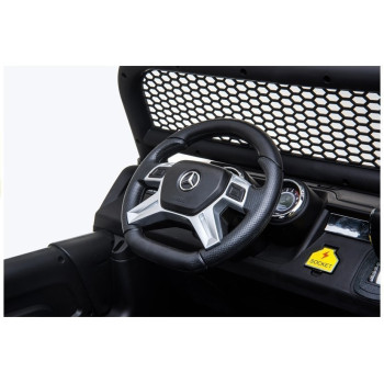 Auto na Akumulator Mercedes Unimog 4x4 Dla Dzieci Światła LED MP3 Biały