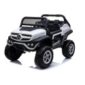 Auto na Akumulator Mercedes Unimog 4x4 Dla Dzieci Światła LED MP3 Biały