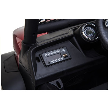 Auto na Akumulator Mercedes Unimog Czerwony