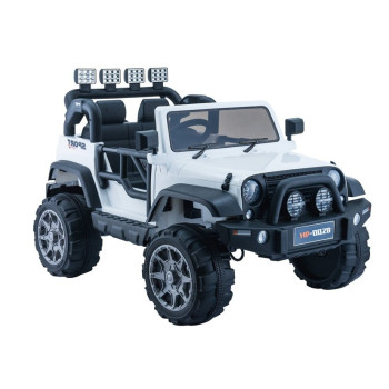 Auto na Akumulator Jeep HP012 Dla Dzieci Światła LED MP3 Białe