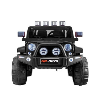 Auto na Akumulator Jeep HP012 Dla Dzieci Światła LED MP3 Czarne